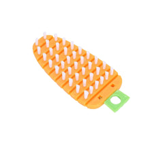 Vegetable Scrubbing Brush, Vegetable Scrubber Non‑Toxic Fruit Brush Carrot Shape Vegetable Brush for Potato for Vegetable