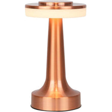 LED Lamp with Touch Control | Decorative Desk Lamp, Portable Metal LED Table Lamp, USB Rechargeable, 3 Color, 3 Levels Brightness, Dimmable Eye Protection Modern Lamp for Home Decor Party Kids Room Bedroom (1 Pc)